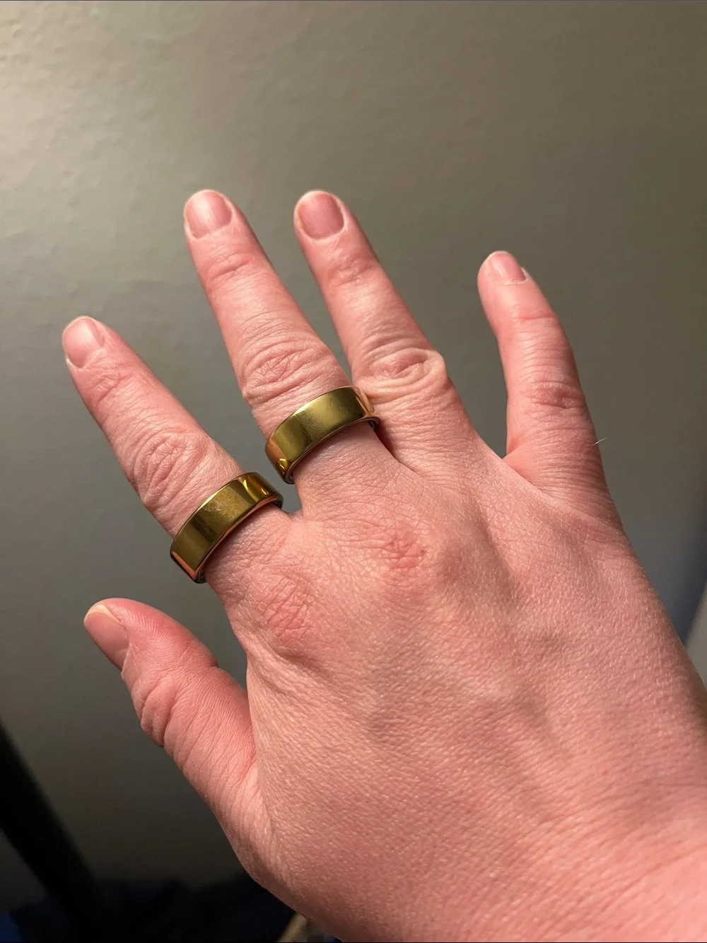 Smart Ring - Black and Gold Wearable